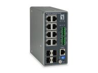 Switch LevelOne IGU-1271 12-Port L3 LiteManaged datortīklu aksesuārs