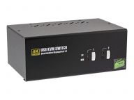 63642I - KVM-/Audio-/USB-Switch - 2 x KVM/Audio/USB KVM komutators