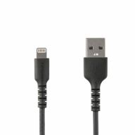 1m USB auf Lightning Kabel - Apple MFi zertifiziert - schwarz (RUSBLTMM1MB) adapteris