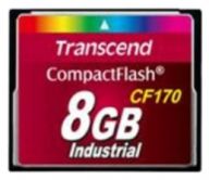 Transcend 8GB CF CARD (CF170) CF170, 8 GB, CompactFlash atmiņas karte