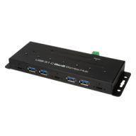 LogiLink USB 3.1 HUB 7-port Combo Gen 2, Metall USB centrmezgli