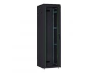 32HE Netzwerkschrank, Unique 1609x800x800 mm, Farbe Schwarz (RAL 9005) (DN-19... datortīklu aksesuārs