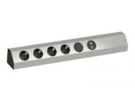 Bachmann ALU wall / corner 4x Schuko 2m - 923008