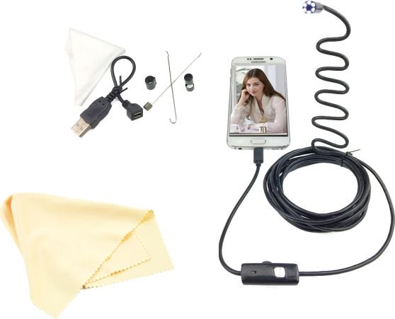 Xrec endoscope usb 5m inspection camera, rigid cable (5829037) SB4400