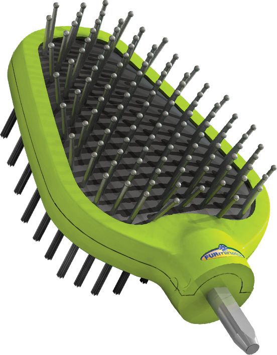 FURminator FURflex Szczotka dwustronna - glowka VAT012359 (4048422137191) aksesuārs suņiem