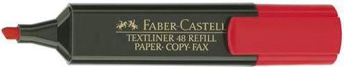 FABER CASTELL Zakreslacz czerwony