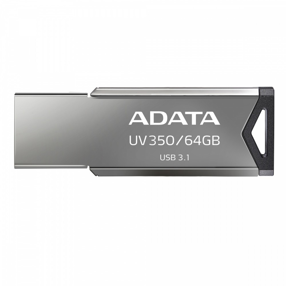 ADATA UV350 64 GB, USB 3.1, Silver USB Flash atmiņa