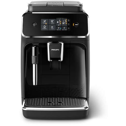 Philips Espresso EP2224/40 Pump pressure 15 bar, Built-in milk frother, Fully automatic, 1500 W, Black Kafijas automāts