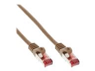 InLine 2m Cat.6 Patchkabel 1000 Mbit RJ45 - braun tīkla kabelis