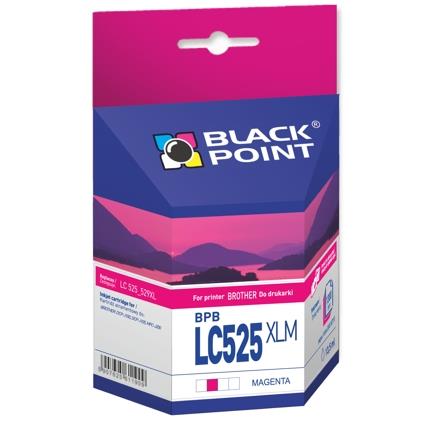Ink Black Point BPBLC525XLM | magenta | 1300 pp | Brother LC-525XLM