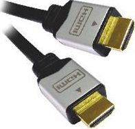 Kabel PremiumCord HDMI - HDMI 2m srebrny (kphdmg2) kphdmg2 (8592220003852) kabelis video, audio