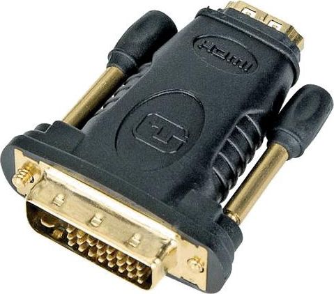 Adapter AV PremiumCord HDMI - DVI-D czarny