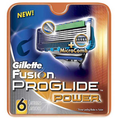 Gillette Fusion Proglide Power M 1pc vīriešu skuvekļu piederumi