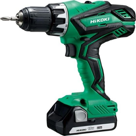 Hikoki DS18DJLWCZ power screwdriver/impact driver 1250 RPM Black, Green