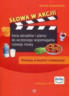 Slowa w akcji! Potrawy w kuchni i restauracji 264195 (9788380800274) galda spēle