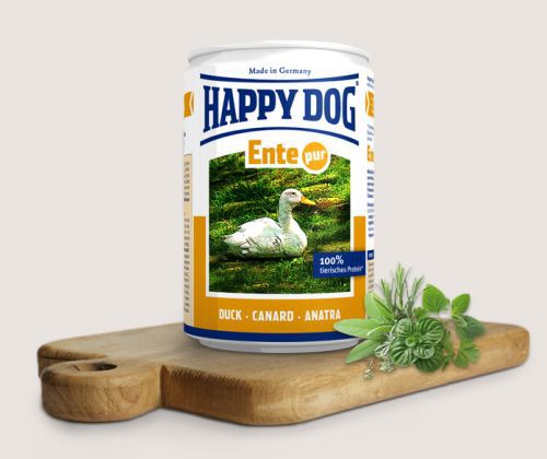 Happy Dog PUSZKA dla psa - KACZKA, (Ente Pur) 200 G HD-2076 (4001967062076) barība suņiem