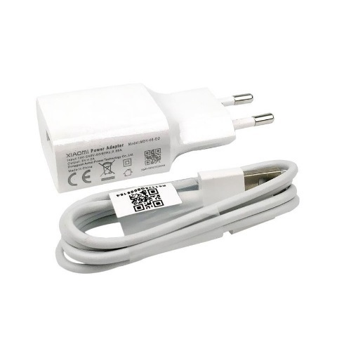 Original Xiaomi charger MDY-08-EO 2A with MicroUSB data cable iekārtas lādētājs