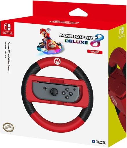 HORI Mario Kart 8 Deluxe - Racing Wheel Controller (Mario) /Nintendo Switch spēļu konsoles gampad