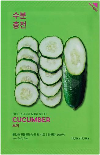 Holika Holika Pure Essence Mask Sheet-Cucumber 1szt 868104K (8806334368104)