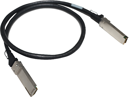 HPE X241 40G QSFP QSFP 1m DAC Cable datortīklu aksesuārs