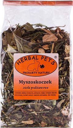 Herbal Pets ZIOLA PODSTAWOWE MYSZOSKOCZEK VAT008177 (5907587664180) grauzējiem