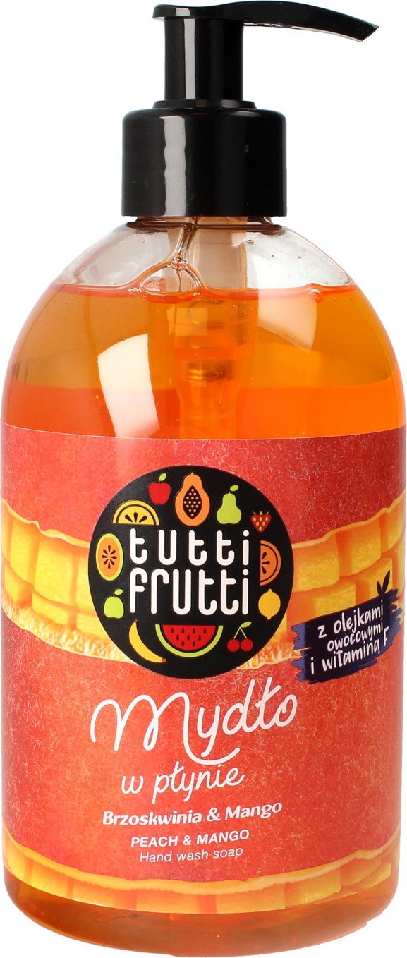 Farmona Mydlo w plynie Tutti Frutti Brzoskwinia & Mango 500ml 218829 (5900117008829)