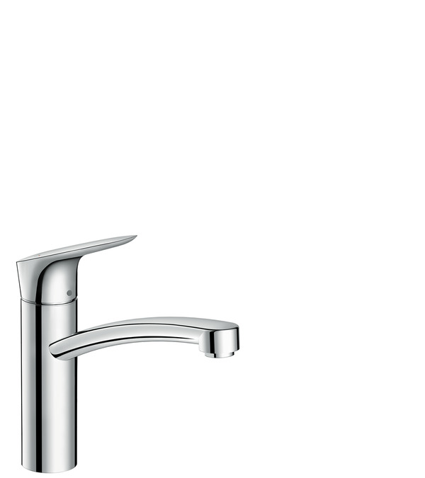 Bateria kuchenna Hansgrohe Logis M31 stojaca chrom (71832000) jaucējkrāns