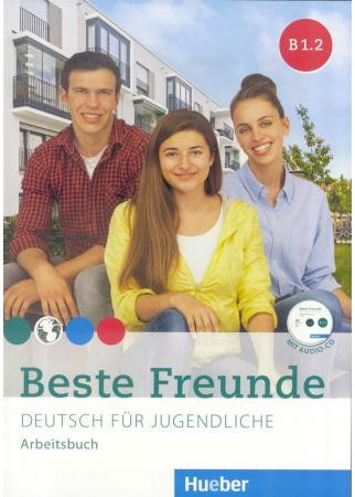 Beste Freunde B1.2 AB + CD wersja niemiecka 262547 (9783195610537) Literatūra