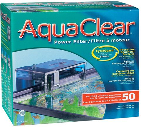 Hagen AQUA CLEAR FILTR ZEWNETRZNY 200/50 008944 (015561106108) akvārija filtrs