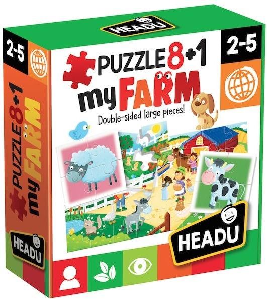 Headu Pierwsze puzzle - Farma 290714 (8059591420867) puzle, puzzle