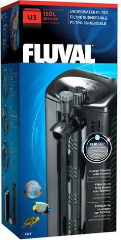 Hagen FLUVAL FILTR U3 WEWNETRZNY 600 L/H 001747 (015561104753) akvārija filtrs