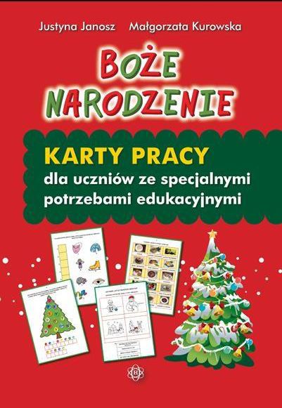 Boze Narodzenie KP dla uczniow ze specjalnymi potrzebami edukacyjnymi 222320 (9788371349041) galda spēle