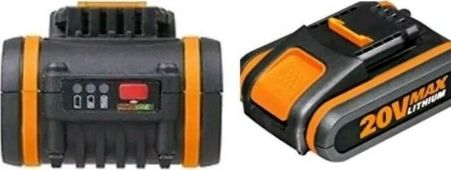 WORX 20V 2.0Ah Rechargeable Battery with Charge Indicator
