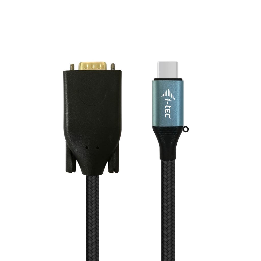 i-tec USB-C VGA Cable Adapter 4K/60Hz 150cm USB kabelis