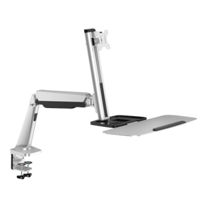 Sit-stand workstation desk mount 13-32, max 8kg