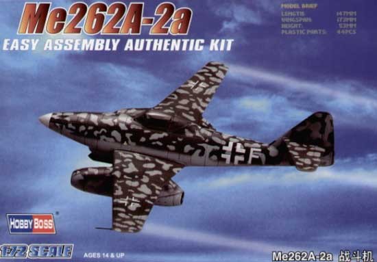 HOBBY BOSS Me 262A-2a Rotaļu auto un modeļi