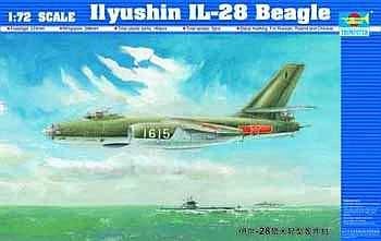 TRUMPETER Ilyushin IL-28 Beagle Rotaļu auto un modeļi