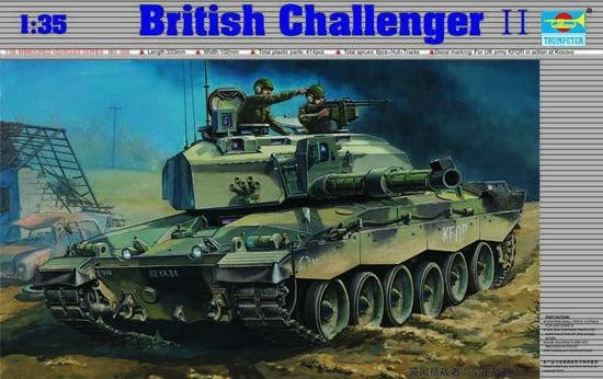 TRUMPETER British Challenger II Rotaļu auto un modeļi