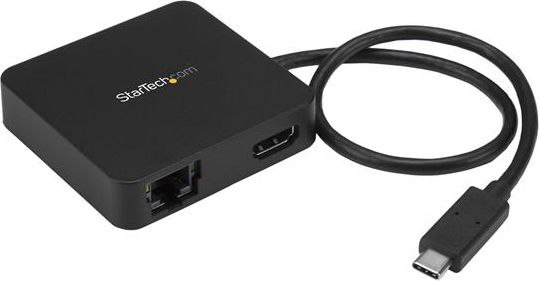 StarTech.com DKT30CHD USB 3.0 (3.1 Gen 1) Type-C black Notebook-Dockingstat... aksesuārs portatīvajiem datoriem