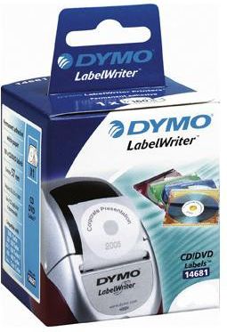 Dymo 57MM  160SZT WHITE DVD (5411313146814) uzlīmju printeris