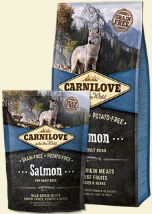 CARNILOVE Salmon For Adult - 1.5 kg barība suņiem