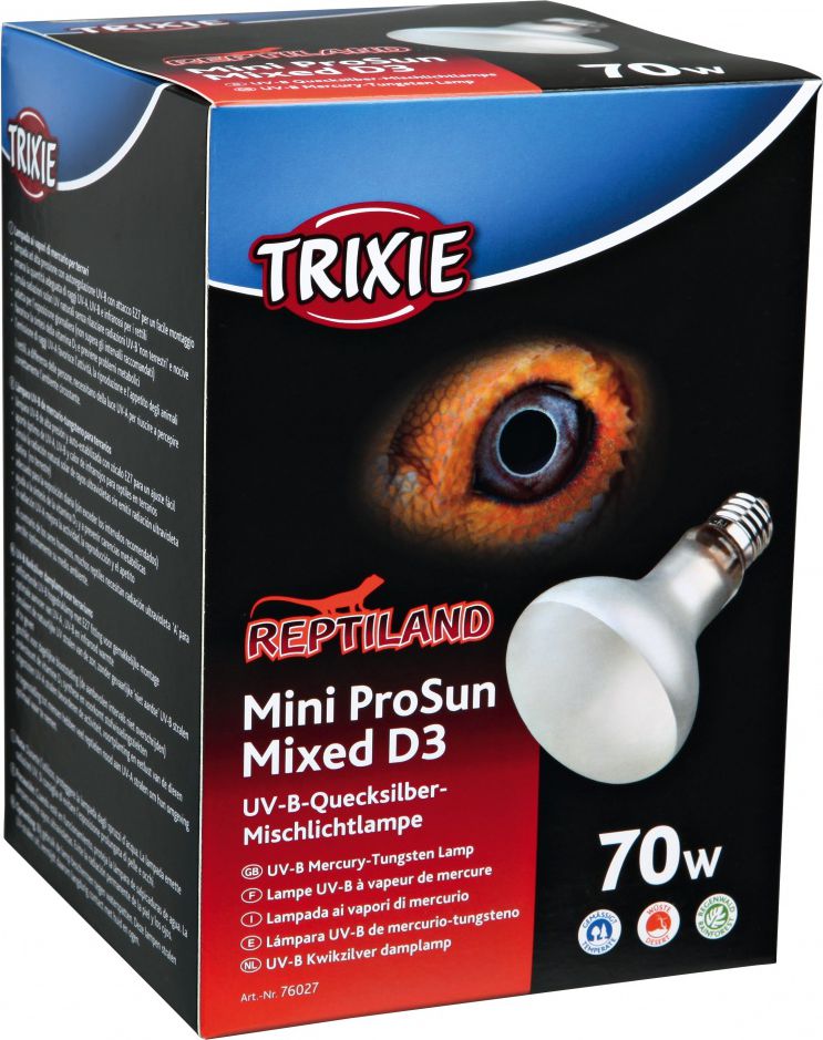 Trixie Mini ProSun Mixed D3 lampa UV-B 80  times  108 mm 70W