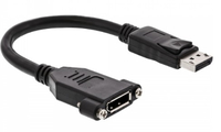 InLine 17100I 0.2m DisplayPort DisplayPort black DisplayPort-Kabel (17100I) adapteris