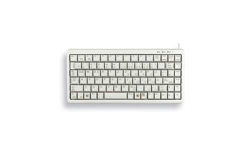 CHERRY G84-4100 USB + PS/2 QWERTY UK Englisch Grau Tastatur (G84-4100LCMGB-0) klaviatūra