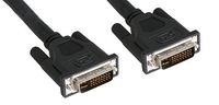 Kabel InLine DVI-I Kabel Digital / Analog 24+5 meski - meski Dual Link bez ferrytu 1.8m (17791A) kabelis video, audio
