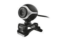 Trust Exis webcam 0.3 MP 640 x 480 pixels USB 2.0 Black web kamera