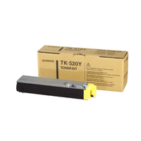 Toner Kyocera TK-520-Y | 4000 pages | Yellow | FS-C5015N toneris