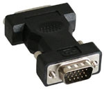 AV InLine DVI-D 24 + 5 to VGA Adapter Black F / M (17790)