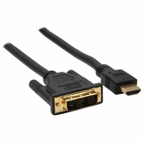 InLine HDMI zu DVI Adapter Kabel High Speed 1,5m - black kabelis video, audio