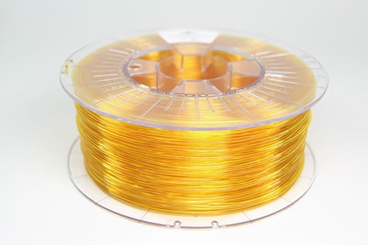 Filament SPECTRUM / PETG / TRANSPARENT YELLOW / 1,75 mm / 1 kg 3D printēšanas materiāls